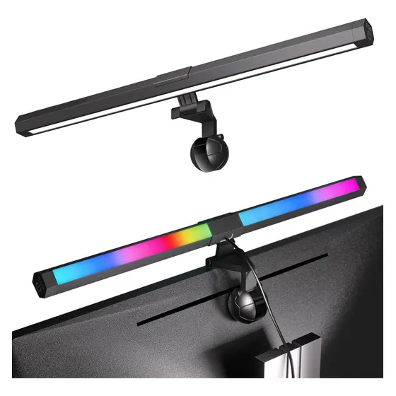 Luminária Led Monitor E Notebooks Tela Usb Regulável