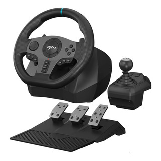 Volante De Corrida Para Jogos Pxn V9 Com Pedais E Alavanca Volante De Corrida Para Jogos Pxn V9 Com Pedais E Alavanca