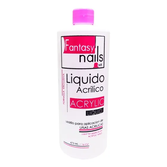 Liquido Acrilico Monomero Uñas Acrilico Fantasy Nails 16 Oz