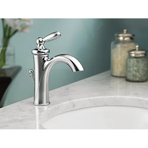 Moen One Handle Grifo Baño Arco Bajo Placa Opcional