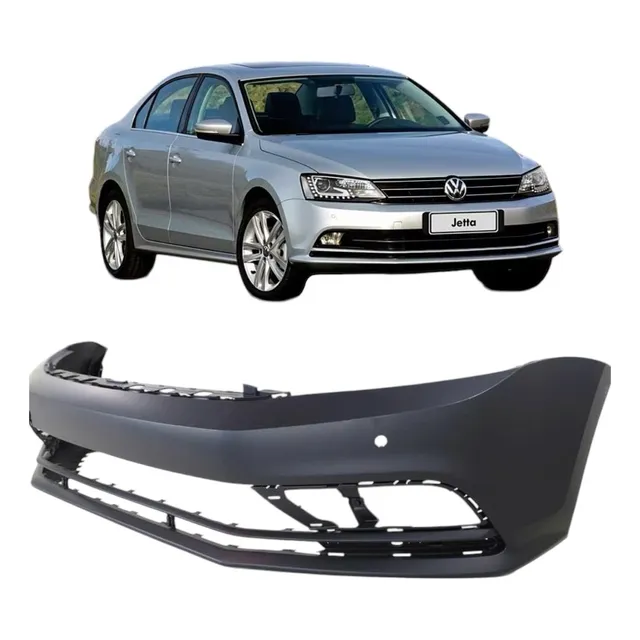 Parachoque Dianteiro Jetta 2015 2016 17 2018 C/ Furo Sensor
