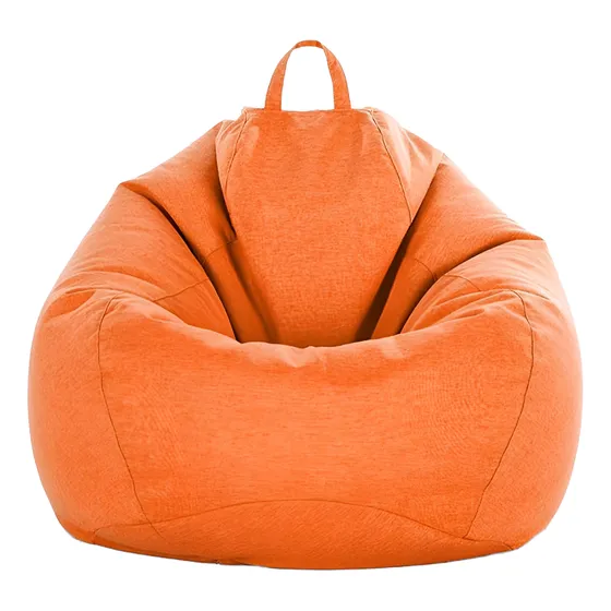 Puff Grande Adulto En Forma De Pera Y Sin Relleno Lavable