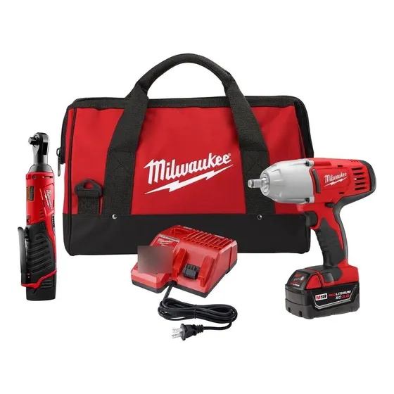 Set 2 Llaves De Impacto Milwaukee 18v 2663-22rh