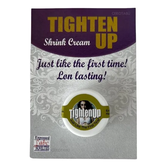 Lubricante Estrechante Vaginal Crema Rejuvenecedor Tigthe 5g