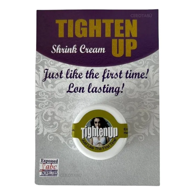 Lubricante Estrechante Vaginal Crema Rejuvenecedor Tigthe 5g