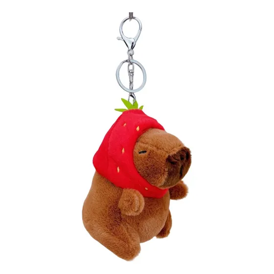 Llavero Muñeco De Peluche Capibara / Chigüiro 