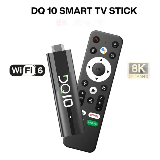 Dq10 Atv Mini Tv Stick Android 13,8k,2+16gb Smart Tv Stick