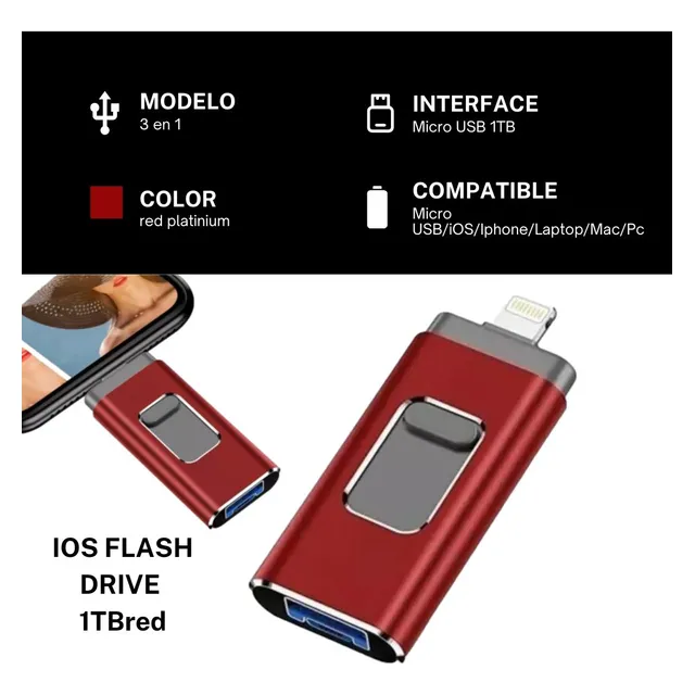 Flash Drive 1tb Mobile Phone - Pc Port 3.1