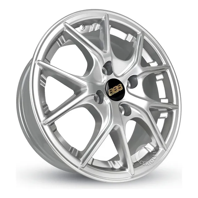 Rodas Aro 15 4x100 Bbs Ci-r M28 Krmai Liga Leve 4 Rodas