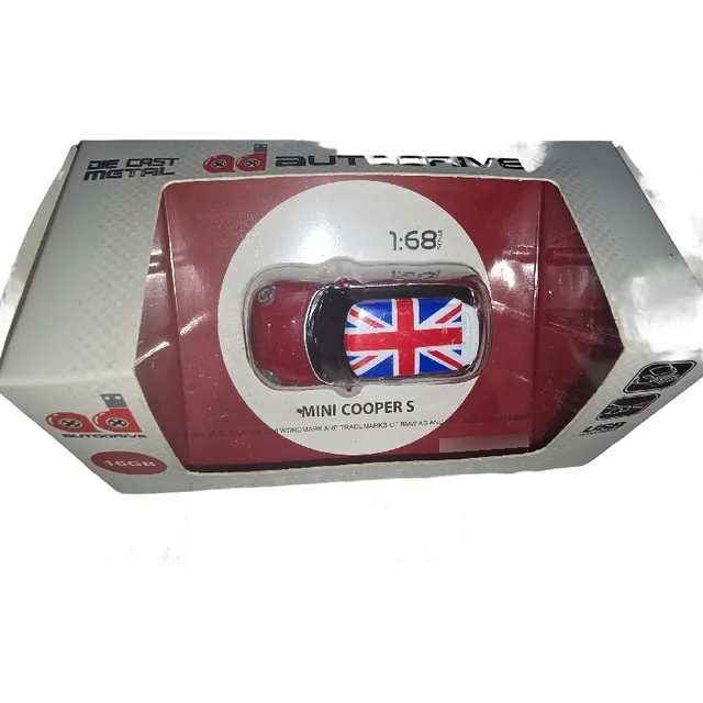 Memoria Usb 16gb Autodrive Mini Cooper S Color Rojo