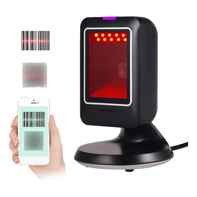 Lector Scanner Codigo De Barras Qr Escaner Automatico Usb