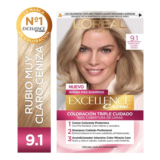 Kit Coloración Excellence Creme L'oréal Paris
