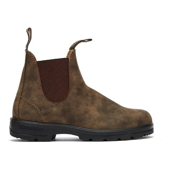 Botas Blundstone Elastic Side V Cut - Rustic Brown - La Isla