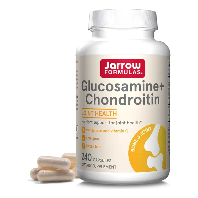 Glucosamina + Condroitina Jarrow Formulas 240 Cápsulas