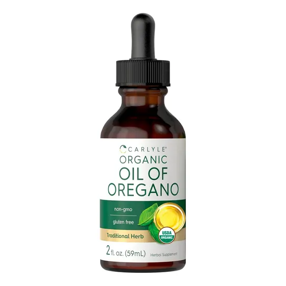 Aceite De Oregano Líquido Con Gotero Suplemento Herbal