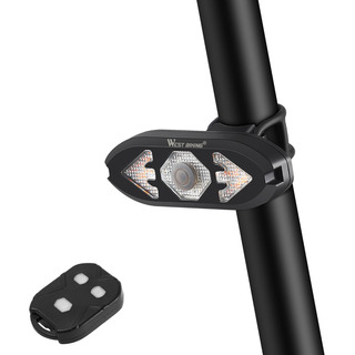 Luz De Señal De Giro Para Bicicleta, Luz Trasera Con Control Luz De Señal De Giro Para Bicicleta, Luz Trasera Con Control
