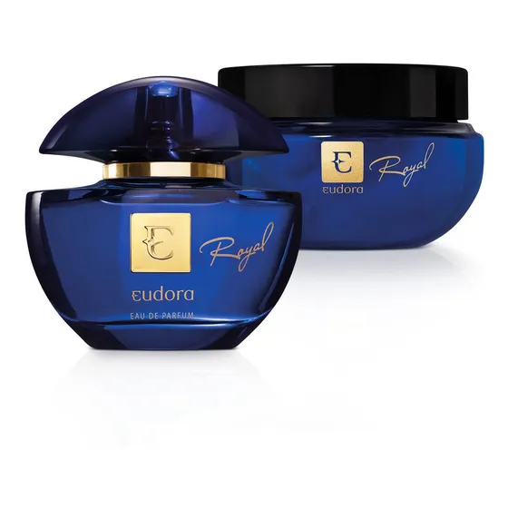 Kit Eudora Royal: Eau De Parfum 75ml + Creme Acetinado 250g Volume Da Unidade 75 Ml