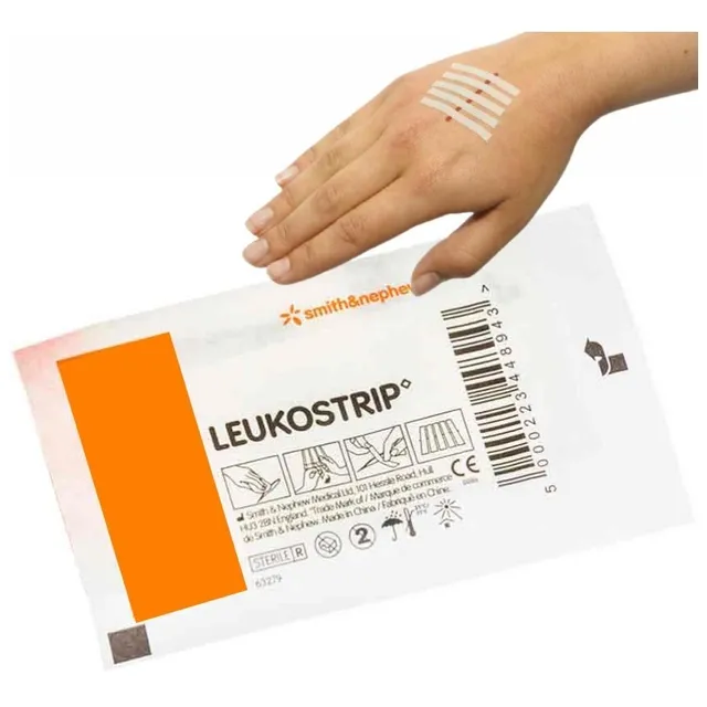 Curativo Ponto Falso Leukostrip 13x102mm - Envelope Com 6