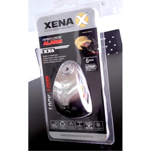 Candado Para Motos Xena Intelligent Security®  Xx6 / Xx14