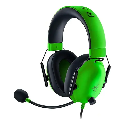 Fone de ouvido Razer Kraken V4 X Minecraft Edition, verde