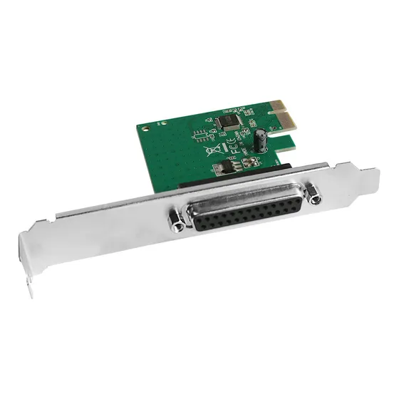 Placa Pci Express X1 Para Paralela Db25 Com Low Profile Slim