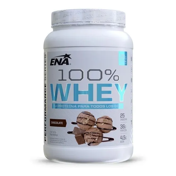 100% Whey Protein 2 Lb Ena Sports Proteína Concentrada