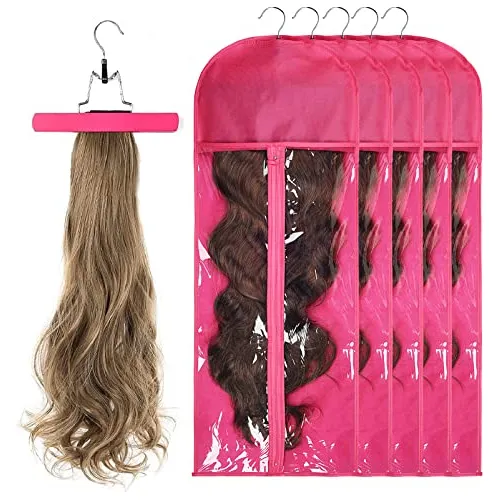 5 Packs Extra Long Hair Extensions Holder Wigs Wbwyt