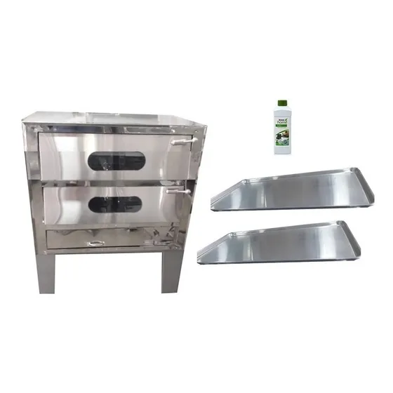 Horno Panadería ,puerta Visor, Termómetro Y Latas Incluidas 