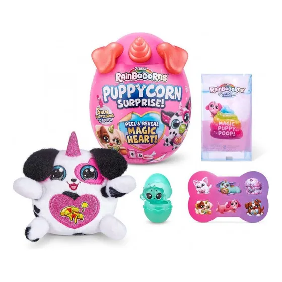 Rainbocorns Puppycorn Mascota Con Aroma 10 Sorpresas