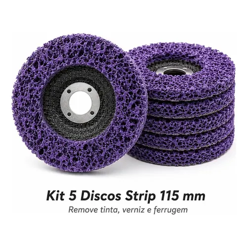 Disco De Limpeza 115 Mm 4.1/2-7/8 Makita - B-36491 Cor Roxo