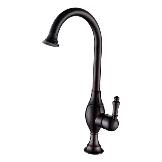 Grifo Cocina Cobre Mezclador Agua Fria Caliente Bronce Un