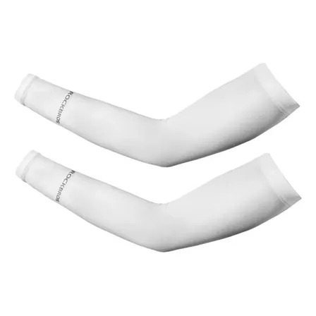 Manguito Proteção Uv Bike Ciclismo Moto Cor Branco Tamanho Único