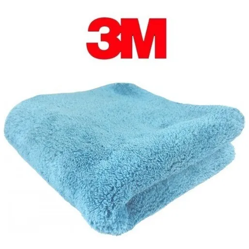 Kit Com 20 Flanela De Microfibra Azul 40x60cm - 3m