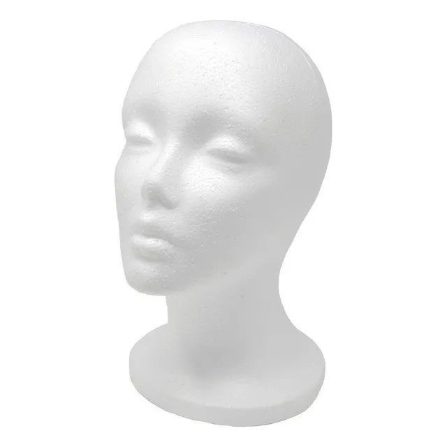 Cabeza De Maniqui De Poliestireno Para Mujer Tamaño A1 11 API A1 Pacific Inc.