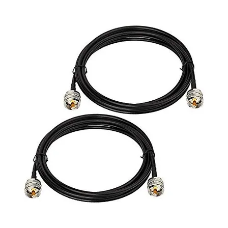 Cable Rg58 Uhf Macho Pl259 Uhf Macho Pl259 De 10 Pies D...