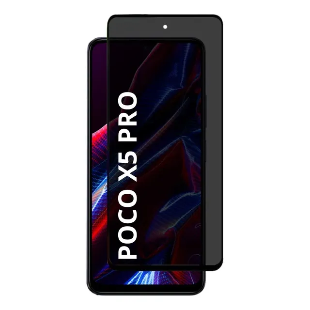 Película Privacidade Vidro Anti-spy 3d Xiaomi Poco X5 Pro