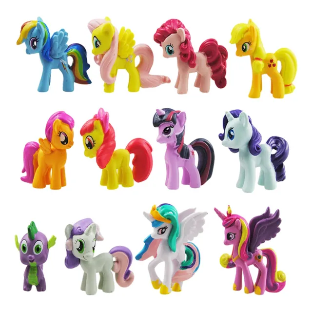 My Little Pony Set De Para Niños Mini Juguete 12 Piezas
