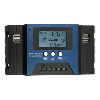 Controlador De Carga Solar 100a 12/24v Mppt, Foco Automático Controlador De Carga Solar 100a 12/24v Mppt, Foco Automático
