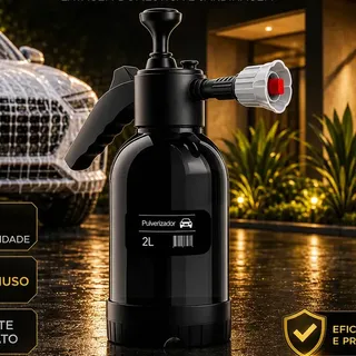 Pulverizador Manual 2L Snow Foam Profissional Com 3 Bicos