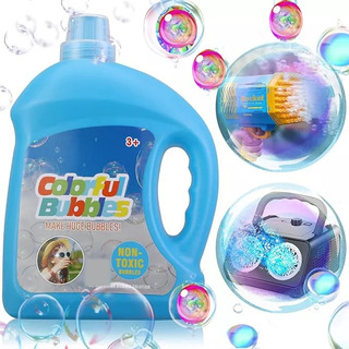 1000 Ml Jabon / Líquido Para Hacer Burbujas Gigantes Y Peque 1000 Ml Jabon / Líquido Para Hacer Burbujas Gigantes Y Peque