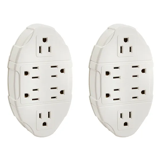 Práctica Regleta Eléctrica De 6 Tomas Original Plug House