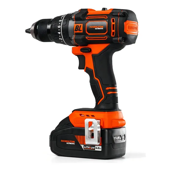 Taladro Percutor Brushless 13mm 20volt 4a Hamilton Blt111 Color Naranja Frecuencia 50-60Hz