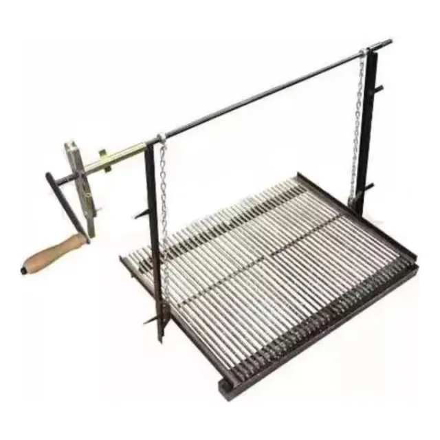 Emparrillado Para Amurar Enlozado Hierro Parrilla 85 X 60