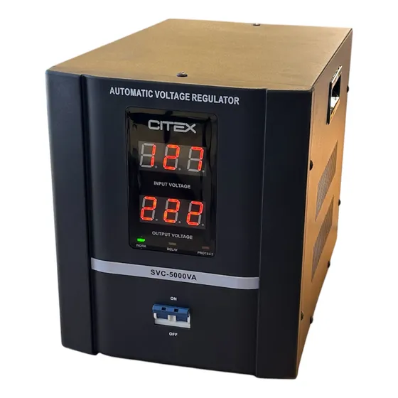 Svc-5000va 220v 5kva Estabilizador Automático De Voltagem