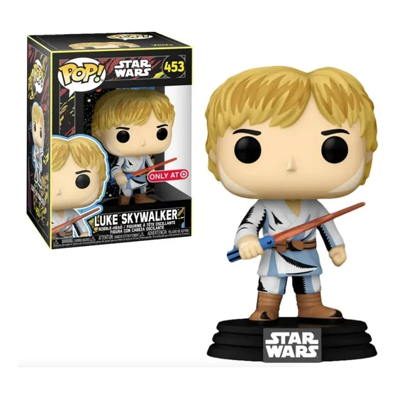 Luke Skywalker Funko Pop 453 Star Wars Exclusivo Target