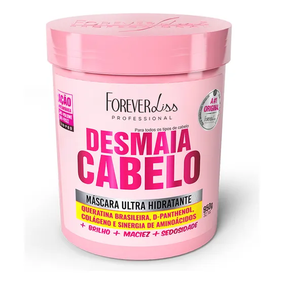 Forever Liss Professional máscara ultra hidratante desmaia cabelo pote 950g