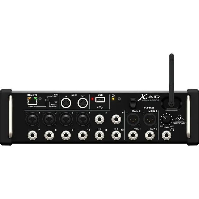 Behringer X Air Xr12 Mezclador Digital De 12 Entradas Con...
