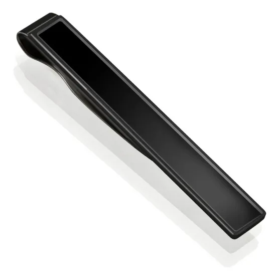 Traba Corbata Negro Clip U.s.a