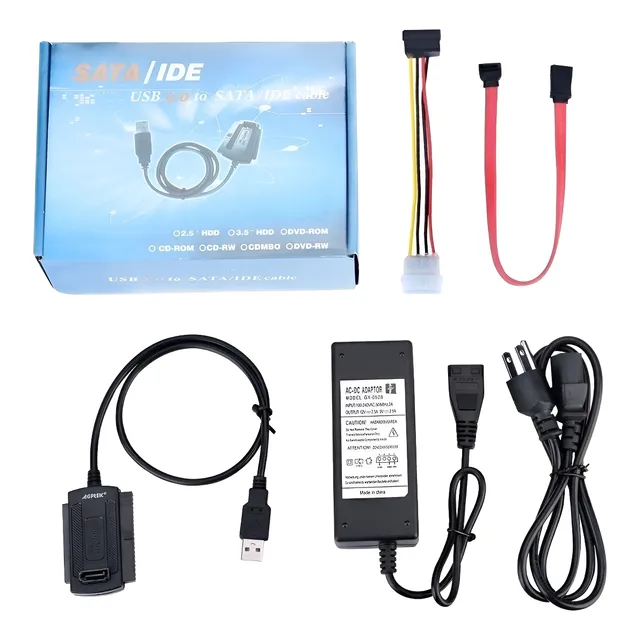 Cable Adaptador Convertidor Discos Duros Ide Sata A Usb 2.0
