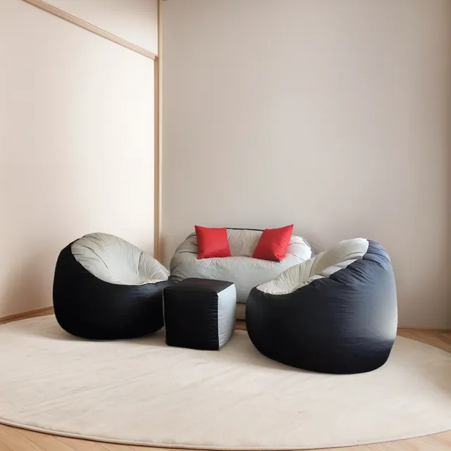 Juego Sala,sofas,mueble,puff,sillon Para Casa,departamento
